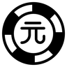 chinese yuan duotone icon