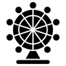Riesenrad filled Icon
