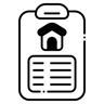 Zwischenablage duotone Icon