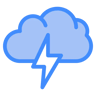 nube two-color icono
