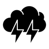 سحاب مملوءة أيقونة