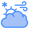 nube two-color icono