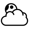 سحاب duotone أيقونة