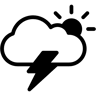 wolkig duotone Icon