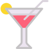 cocktail piatto icona