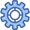 gear two color icon