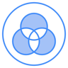 Farbtheorie two-color Icon