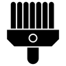 comb filled icon