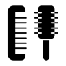 sisir terisi ikon