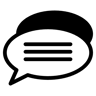 رسالة ثنائي اللون أيقونة