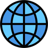 globo color lineal icono