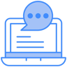 laptop two color icon