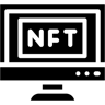 NFT-Marktplatz gefüllt Icon