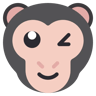 قرد flat أيقونة