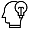 有创造力的 line 图标