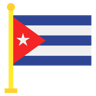 Cuba flat icon