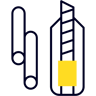 cutter two color icon