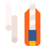 cutter flat icon