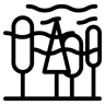 cyclone line icon