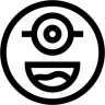 minion line icon