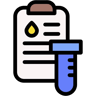data report lineal color icon