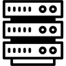 server rack duotone icon