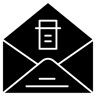 حذف البريد الإلكتروني filled أيقونة