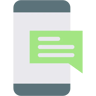 smartphone flat icon