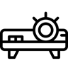 proiettore line icona