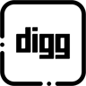 cavar flat icono