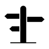 方向 filled 图标