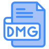 dmg file two color icon