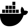 Docker gefüllt Icon