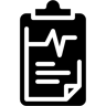 Medizinischer Bericht filled Icon