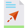 dokumentieren flach Icon
