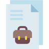business report flat icon