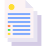 documents flat icon