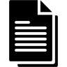 documents filled icon