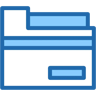 folder two color icon