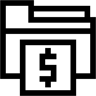 金融 线条 图标