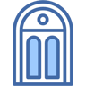 door two-color icon