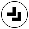 aşağı doğru duotone simge