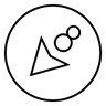 arrow line icon