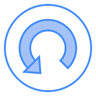 refresh two color icon