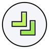 nach unten lineal-color Icon