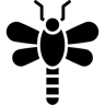 dragonfly filled icon