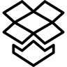 Dropbox line Icon
