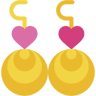 earrings flat icon