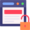 secure access flat icon