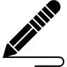 Bleistift gefüllt Icon